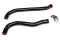 HPS Performance Hps Silicone Radiator Coolant Hose Kit 57 1383 Blk Black - 57-1383-BLK