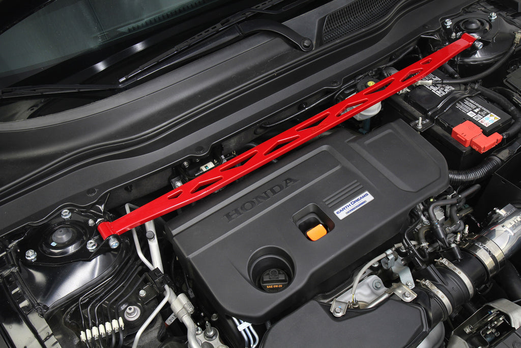 HPS Performance Front Strut Bar 42-104R Red - 42-104R