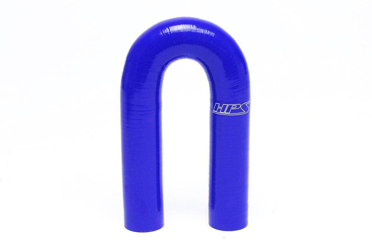HPS Performance Hps Silicone Elbow Coupler 180 Degree, 3/4" Id, 4 1/2" Legs Htsec180 075 Blue Blue - HTSEC180-075-BLUE
