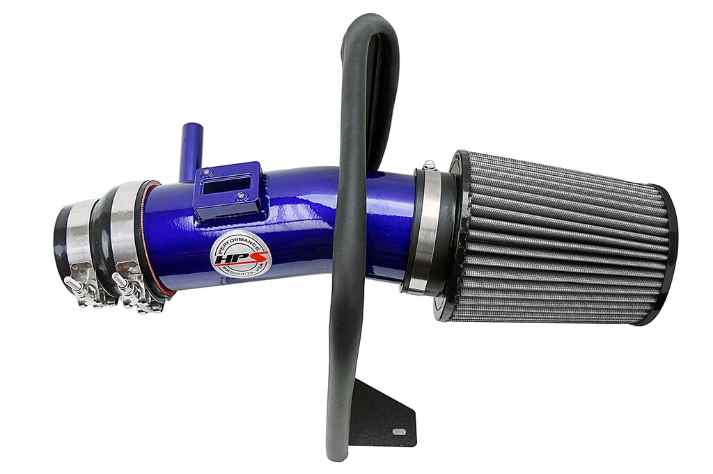 HPS Performance Air Intake Kit With Heat Shield 827-626BL Blue - 827-626BL