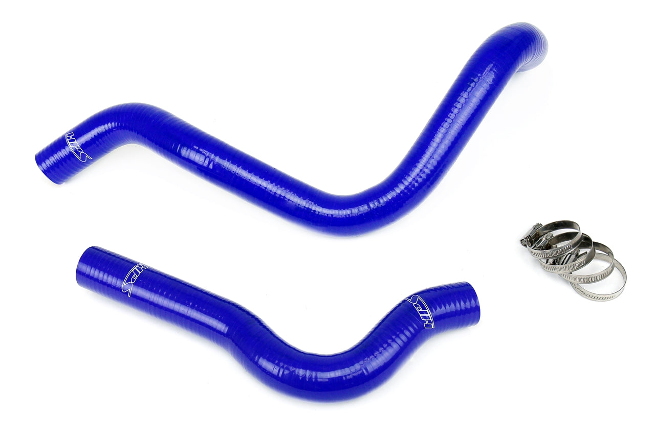 HPS Performance Hps Silicone Radiator Coolant Hose Kit 57 1019 Blue Blue - 57-1019-BLUE