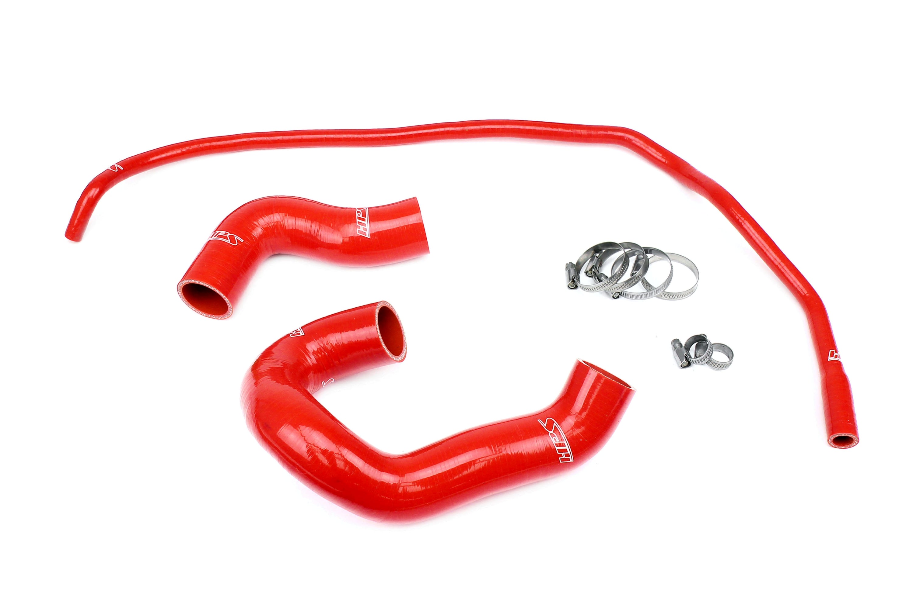 HPS Performance Hps Silicone Radiator Coolant Hose Kit 57 2160 Red Red - 57-2160-RED