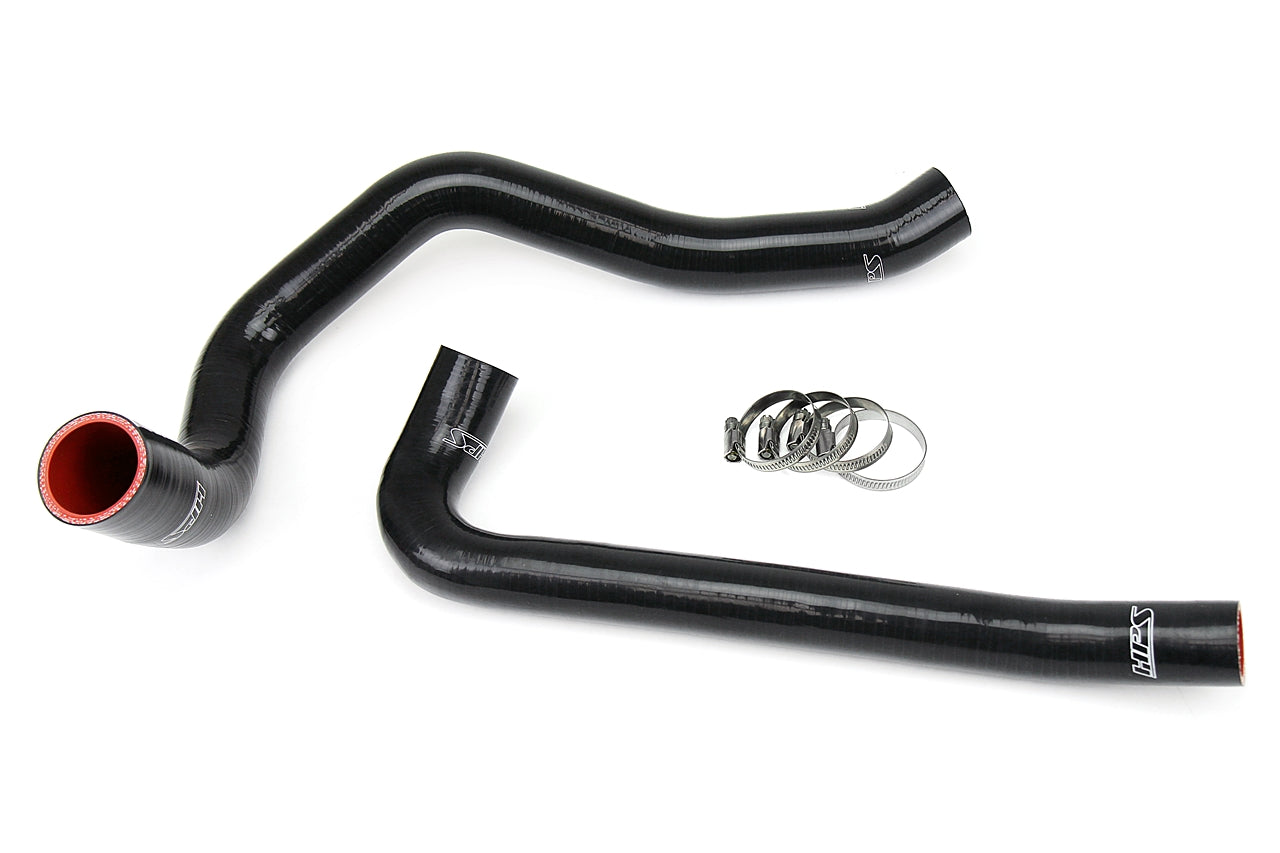 HPS Performance Hps Silicone Radiator Coolant Hose Kit 57 1299 Blk Black - 57-1299-BLK