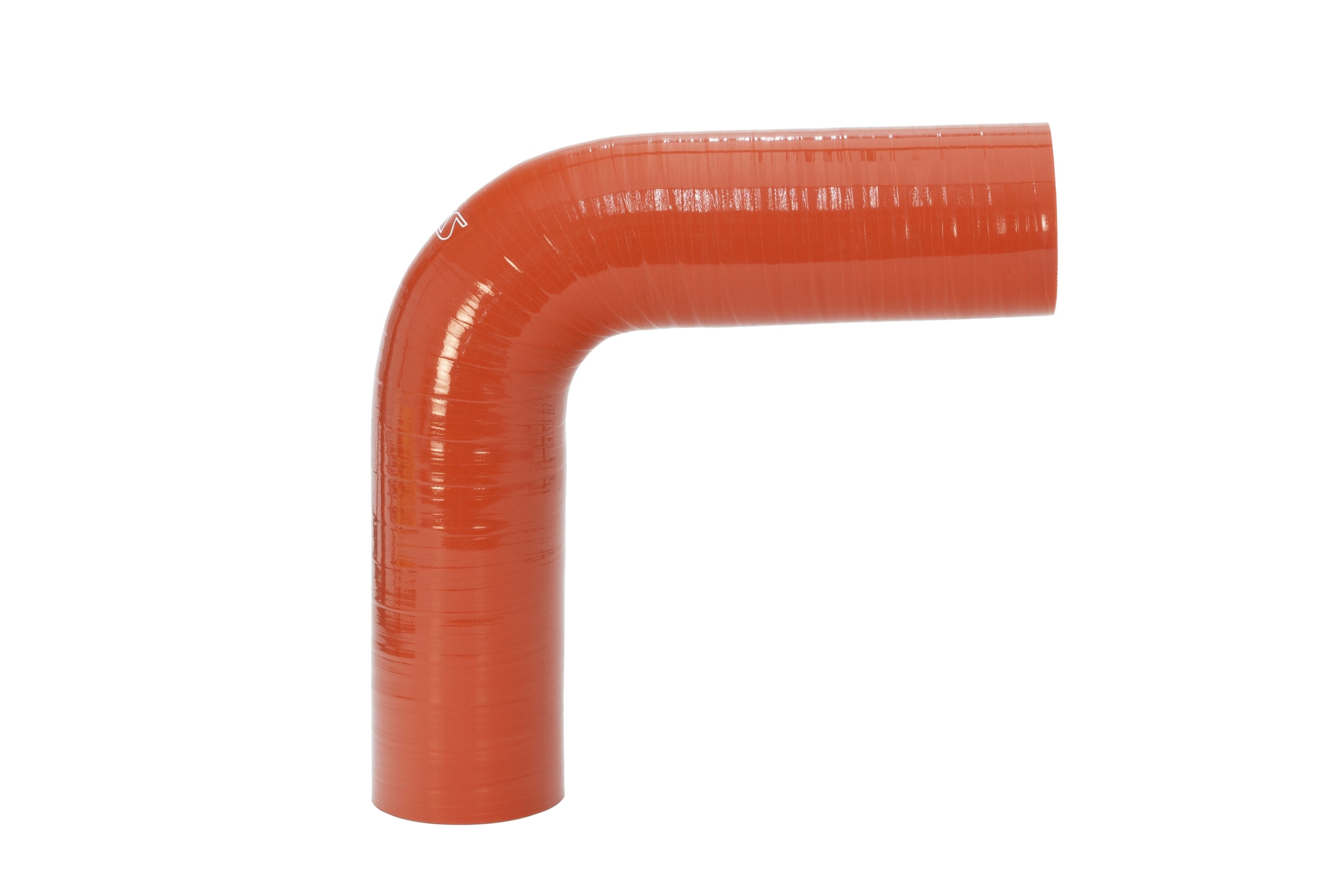 HPS Performance Hps Ultra High Temperature Resistant Silicone Elbow Coupler 90 Degree, 2" Id, 5" Legs Htsec90 200 Hot Orange - HTSEC90-200-HOT