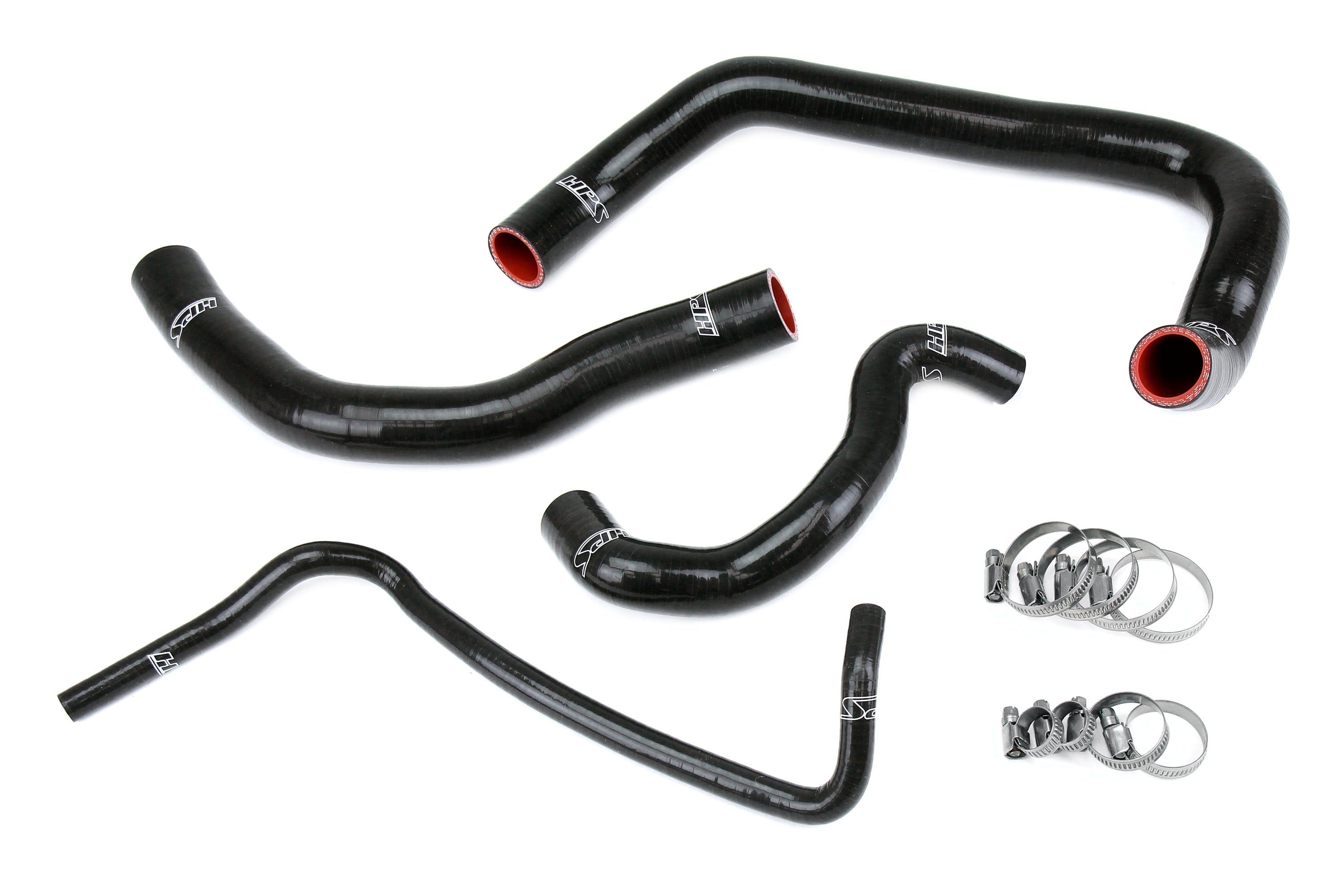 HPS Performance Hps Silicone Radiator Coolant Hose Kit 57 2084 Blk Black - 57-2084-BLK