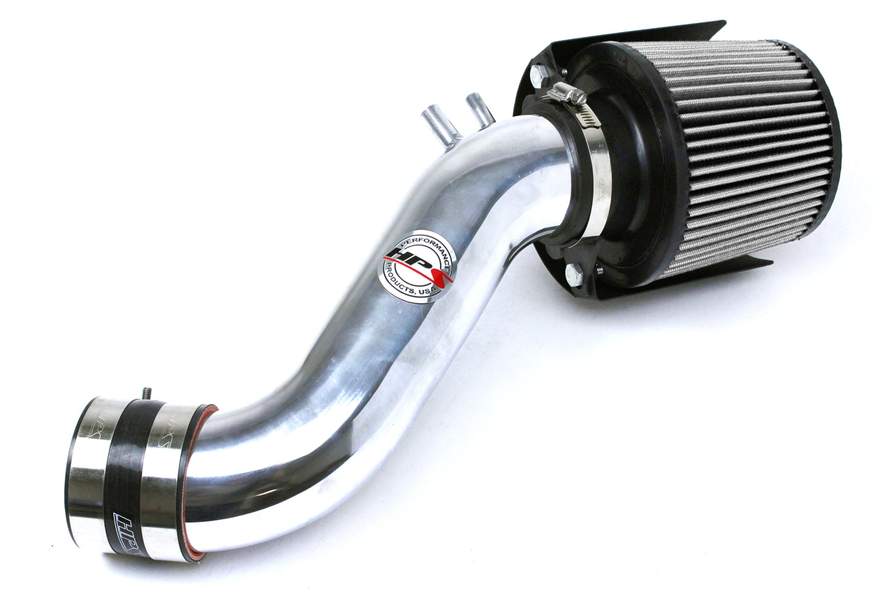 HPS Performance Air Intake Kit With Heat Shield 827-549P Polished - 827-549P