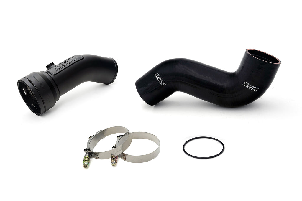 HPS Performance Cold Side Charge Pipe Kit 17-154WB Black - 17-154WB
