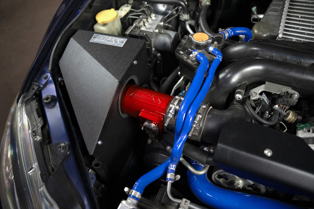 HPS Performance Cold Air Intake Kit 837-778R Red - 837-778R