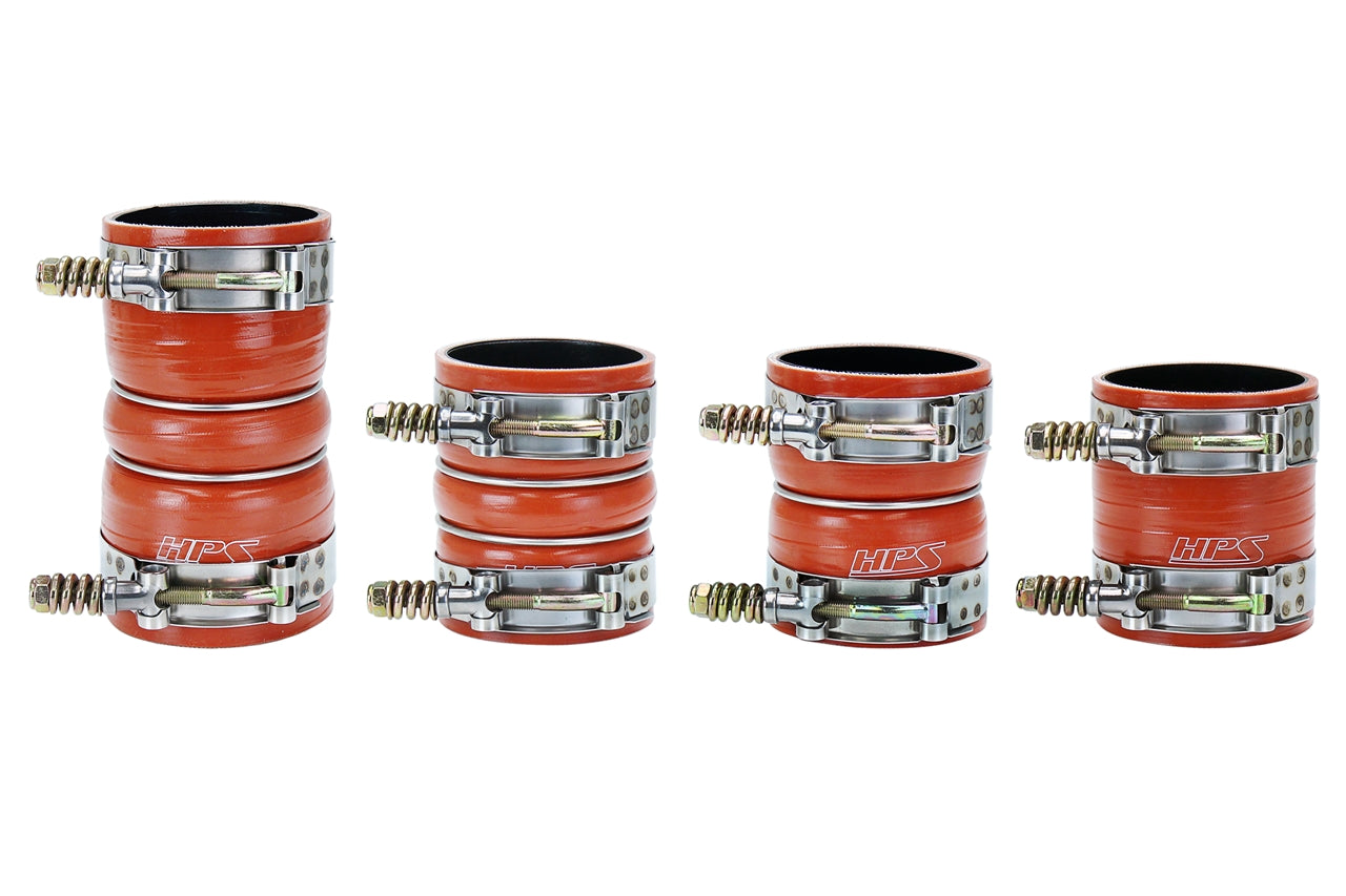 HPS Performance Hps Silicone Intercooler Boot Kit 57 1571 Orange - 57-1571