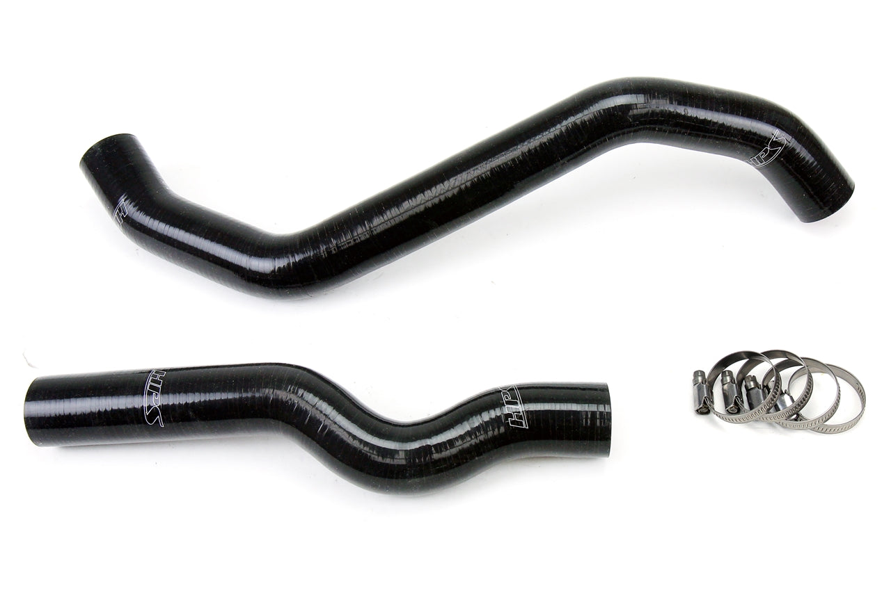 HPS Performance Hps Silicone Radiator Coolant Hose Kit 57 1792 R Blk Black - 57-1792R-BLK
