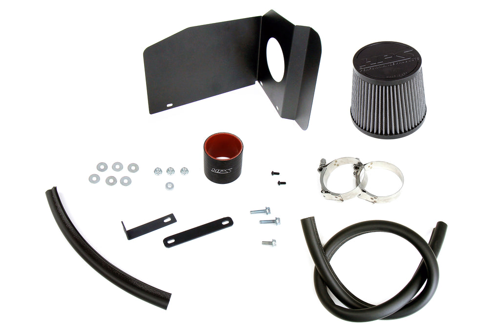 HPS Performance Air Intake Kit With Heat Shield 827-708BL Blue - 827-708BL
