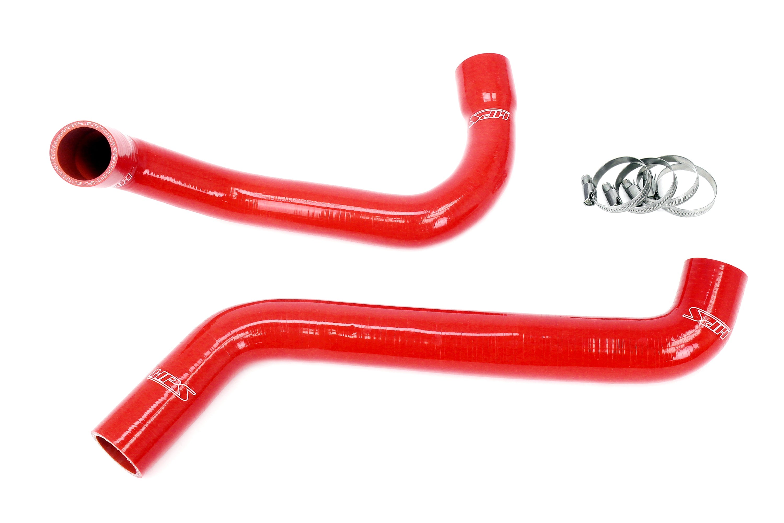 HPS Performance Hps Silicone Radiator Coolant Hose Kit 57 2038 Red Red - 57-2038-RED