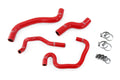 HPS Performance Hps Silicone Radiator And Heater Coolant Hose Kit 57 1080 Red Red - 57-1080-RED