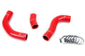HPS Performance Hps Silicone Radiator Coolant Hose Kit 57 1776 Red Red - 57-1776-RED