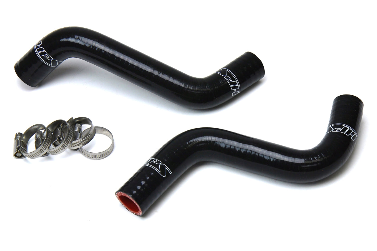 HPS Performance Hps Silicone Radiator Coolant Hose Kit 57 1524 Blk Black - 57-1524-BLK