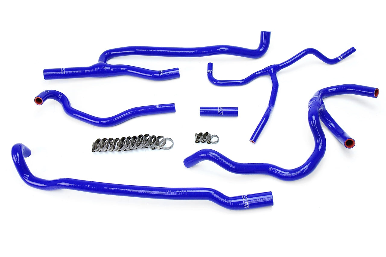HPS Performance Hps Silicone Heater Coolant Hose Kit 57 1660 Blue Blue - 57-1660-BLUE