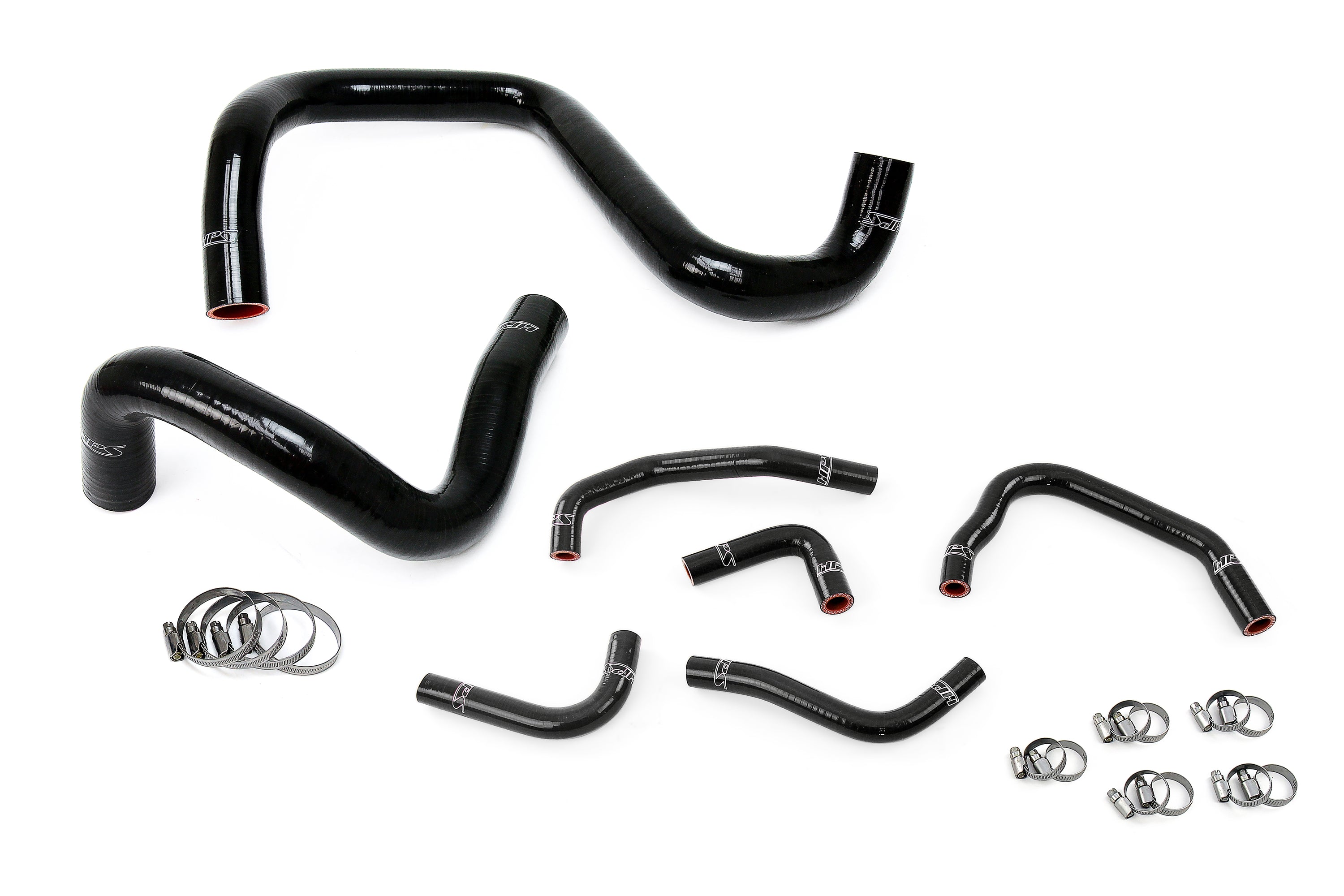 HPS Performance Hps Silicone Radiator And Heater Coolant Hose Kit 57 1285 Blk Black - 57-1285-BLK