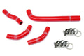 HPS Performance Hps Silicone Radiator Coolant Hose Kit 57 1235 Red Red - 57-1235-RED