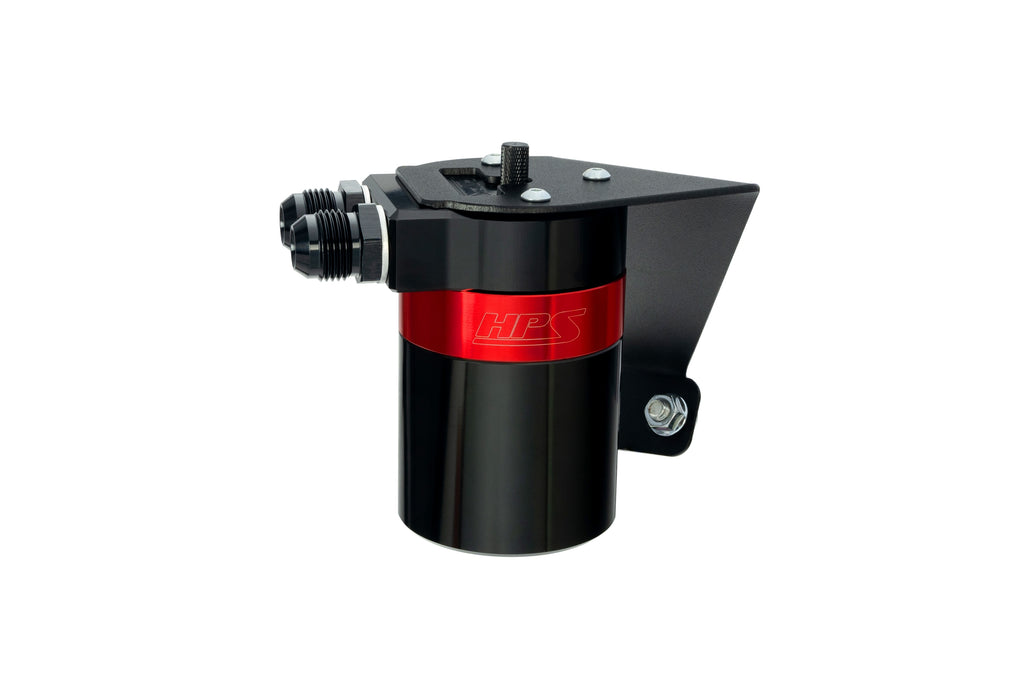 HPS Performance Oil Catch Can Kit 860-026 Red - 860-026