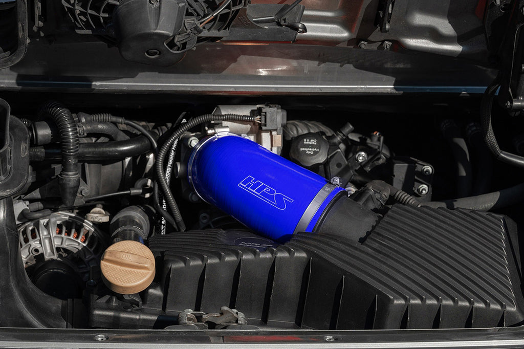 HPS Performance Hps Silicone Air Intake Kit 57 2077 Blue Blue - 57-2077-BLUE