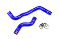 HPS Performance Hps Silicone Radiator Coolant Hose Kit 57 1054 Blue Blue - 57-1054-BLUE