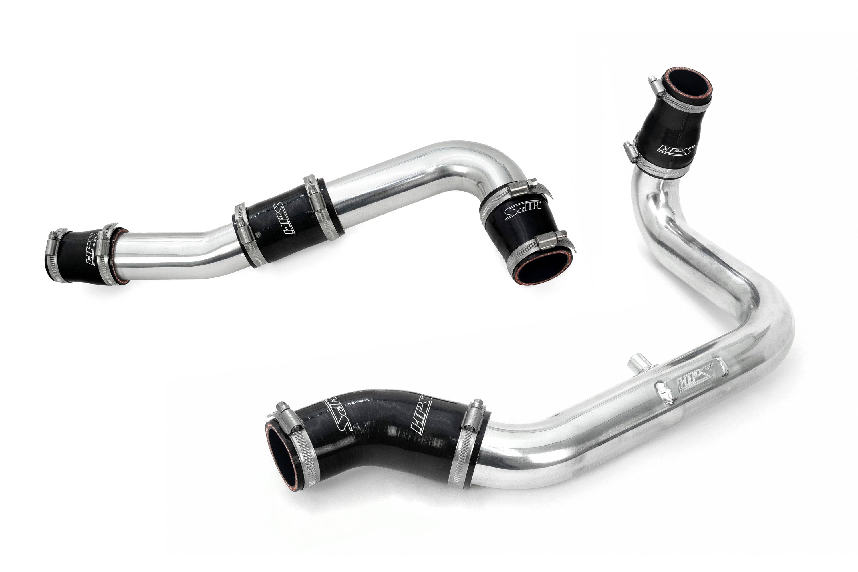 HPS Performance Hot and Cold Side Charge Pipe Kit 17-153P Polished - 17-153P