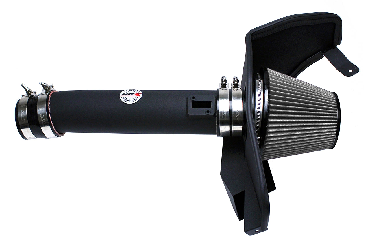 HPS Performance Air Intake Kit With Heat Shield 827-561WB Black - 827-561WB