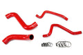 HPS Performance Hps Silicone Radiator And Heater Coolant Hose Kit 57 1810 Red Red - 57-1810-RED