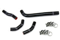 HPS Performance Hps Silicone Radiator Coolant Hose Kit 57 1235 Blk Black - 57-1235-BLK
