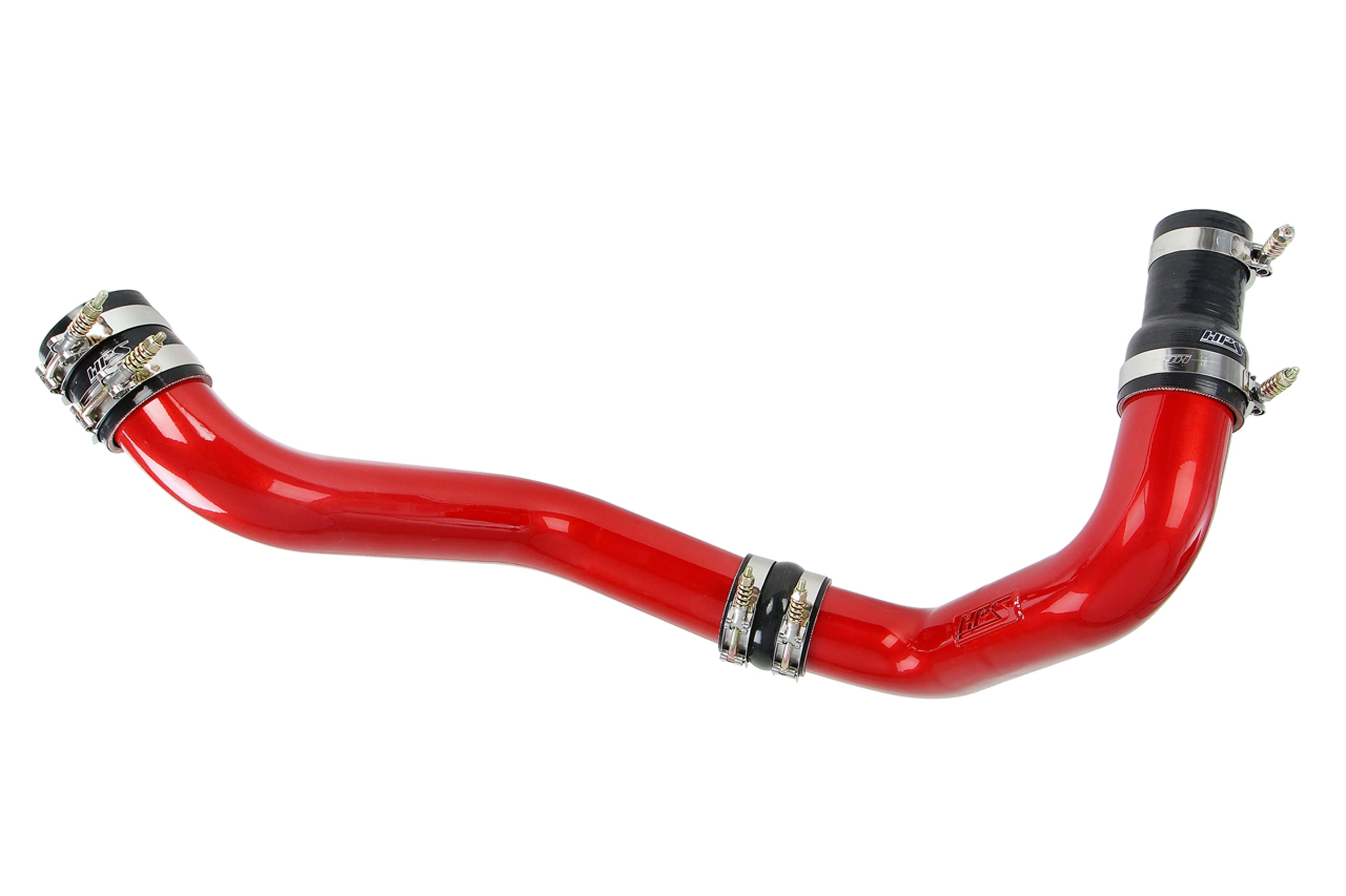 HPS Performance Hot and Cold Side Charge Pipe Kit 17-126R Red - 17-126R