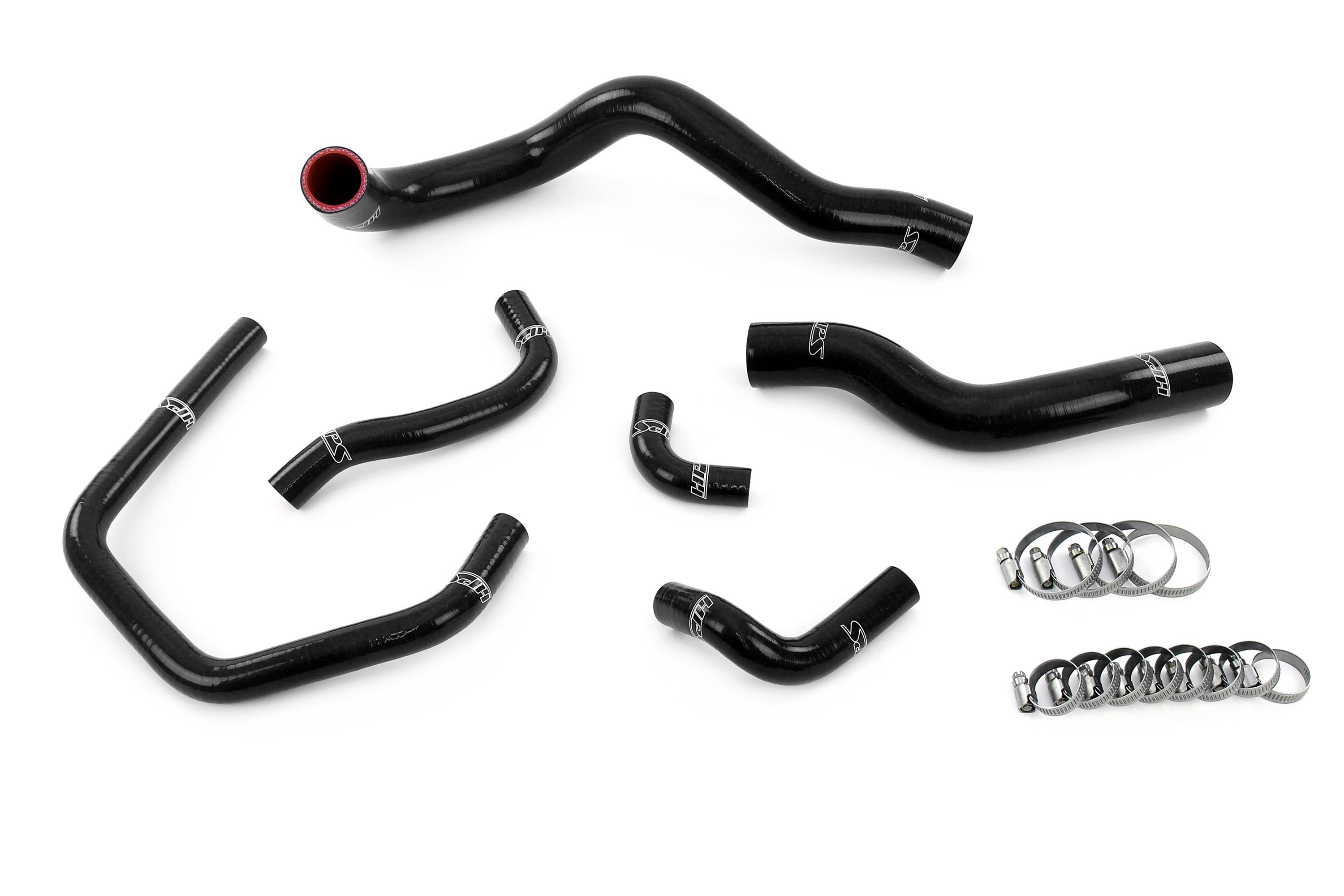 HPS Performance Hps Silicone Radiator And Heater Coolant Hose Kit 57 2147 Blk Black - 57-2147-BLK