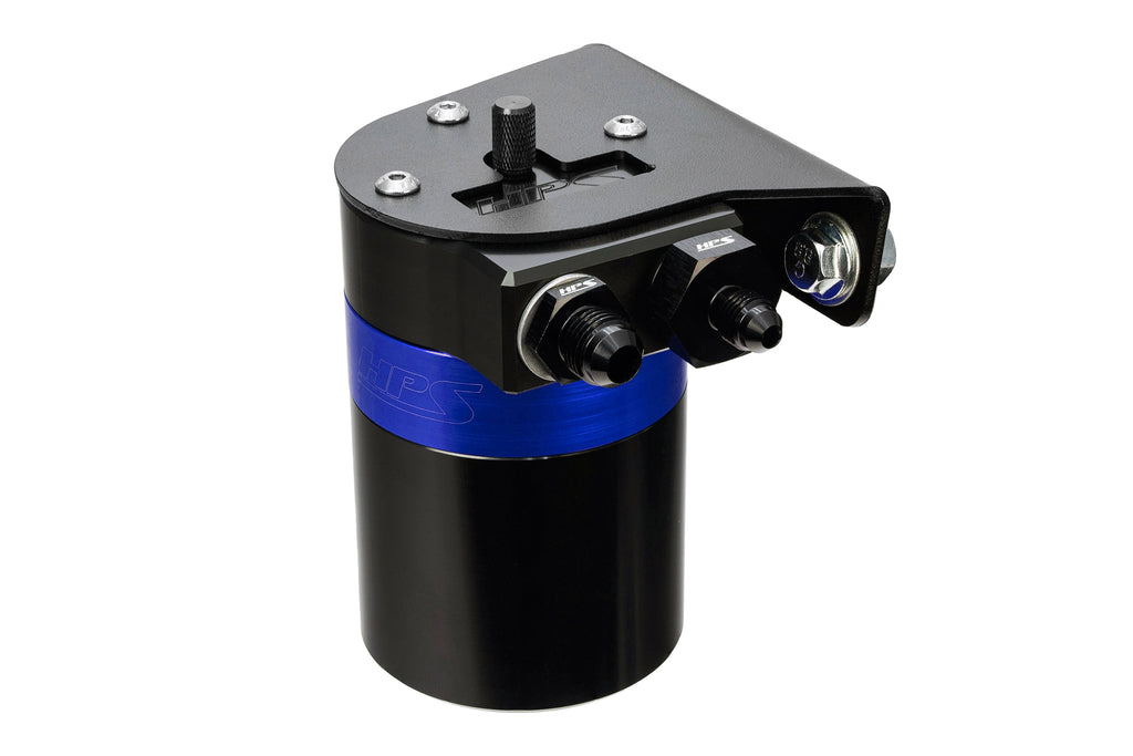 HPS Performance Oil Catch Can Kit 860-010BL, Blue - 860-010BL