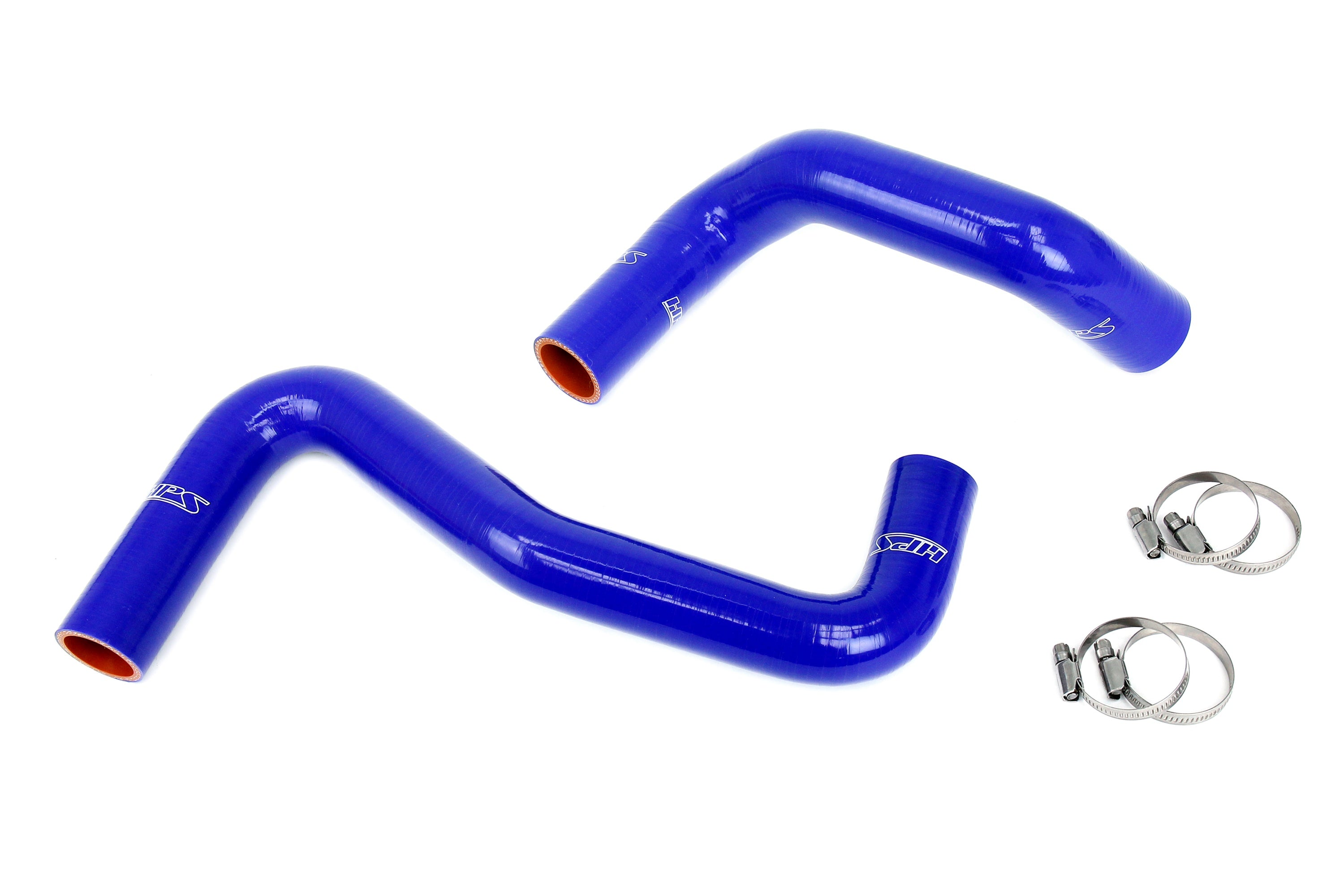 HPS Performance Hps Silicone Radiator Coolant Hose Kit 57 2058 Blue Blue - 57-2058-BLUE