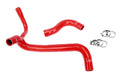 HPS Performance Hps Silicone Radiator Coolant Hose Kit 57 2041 Red Red - 57-2041-RED