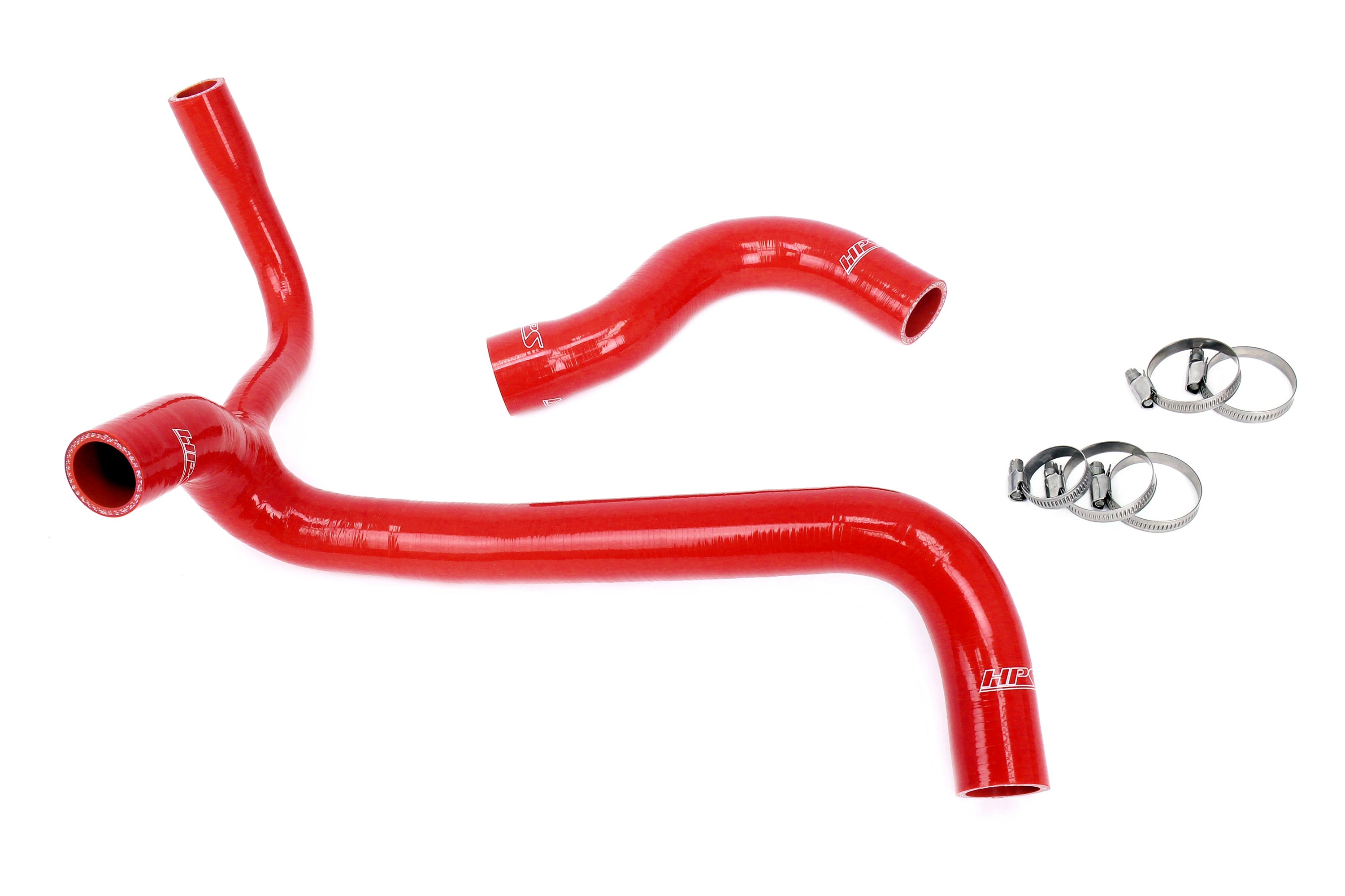 HPS Performance Hps Silicone Radiator Coolant Hose Kit 57 2041 Red Red - 57-2041-RED