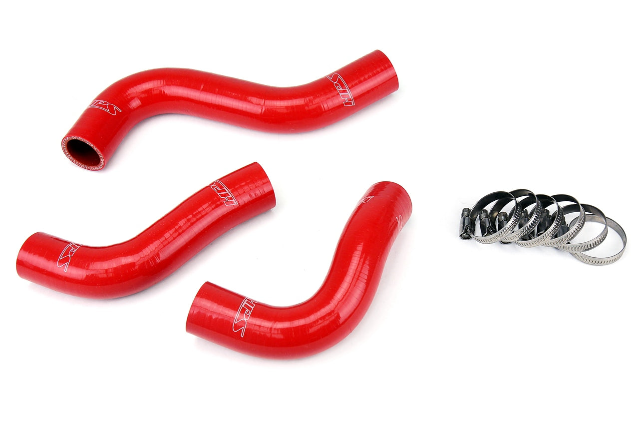 HPS Performance Hps Silicone Radiator Coolant Hose Kit 57 1029 Red Red - 57-1029-RED