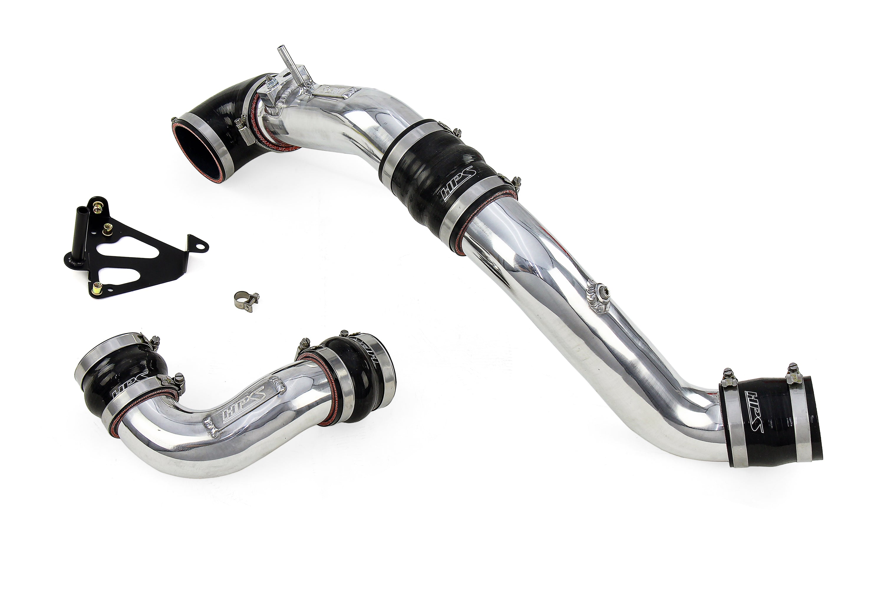 HPS Performance Hot and Cold Side Charge Pipe Kit 17-133P Polished - 17-133P