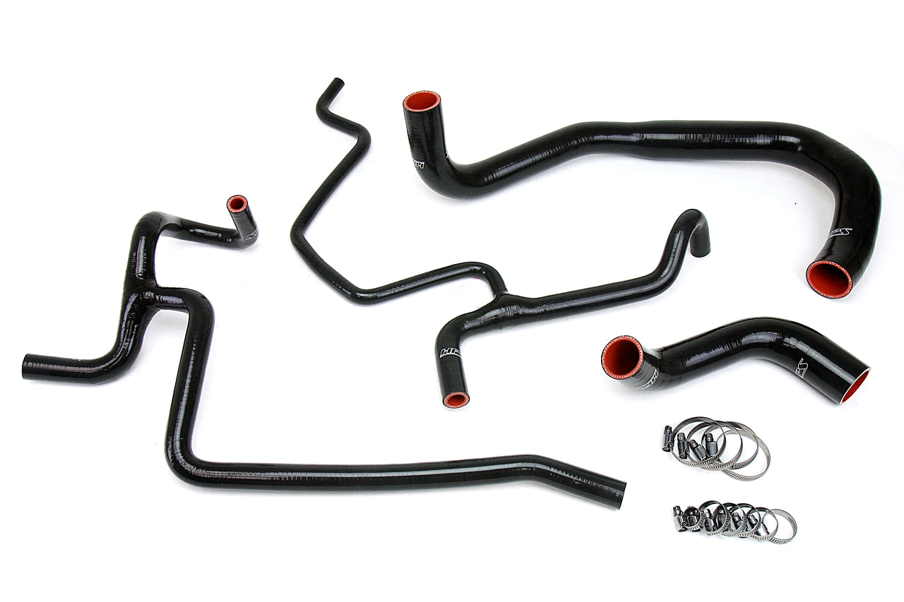 HPS Performance Hps Silicone Radiator And Heater Coolant Hose Kit 57 1645 Blk Black - 57-1645-BLK