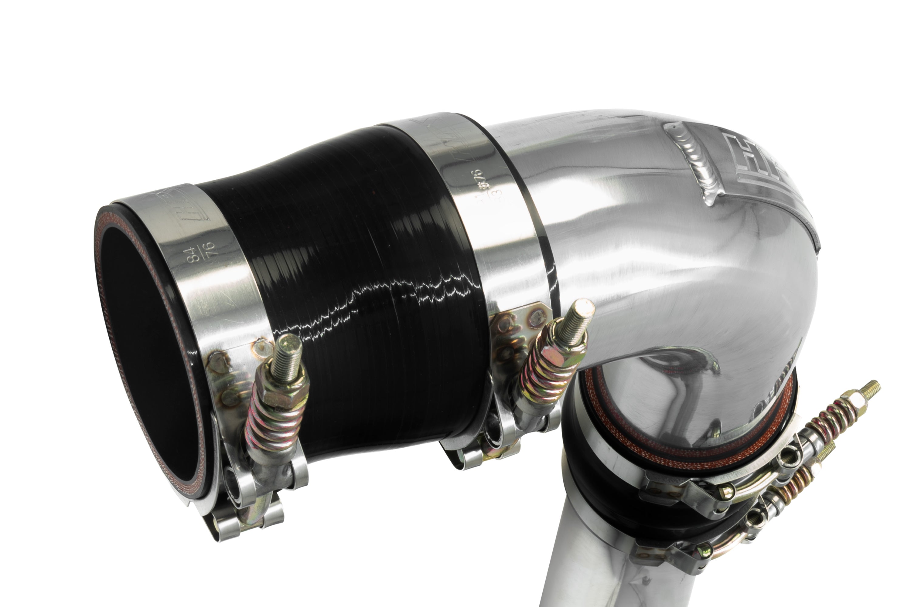 HPS Performance Hot Side Charge Pipe Kit 17-146P Polished - 17-146P
