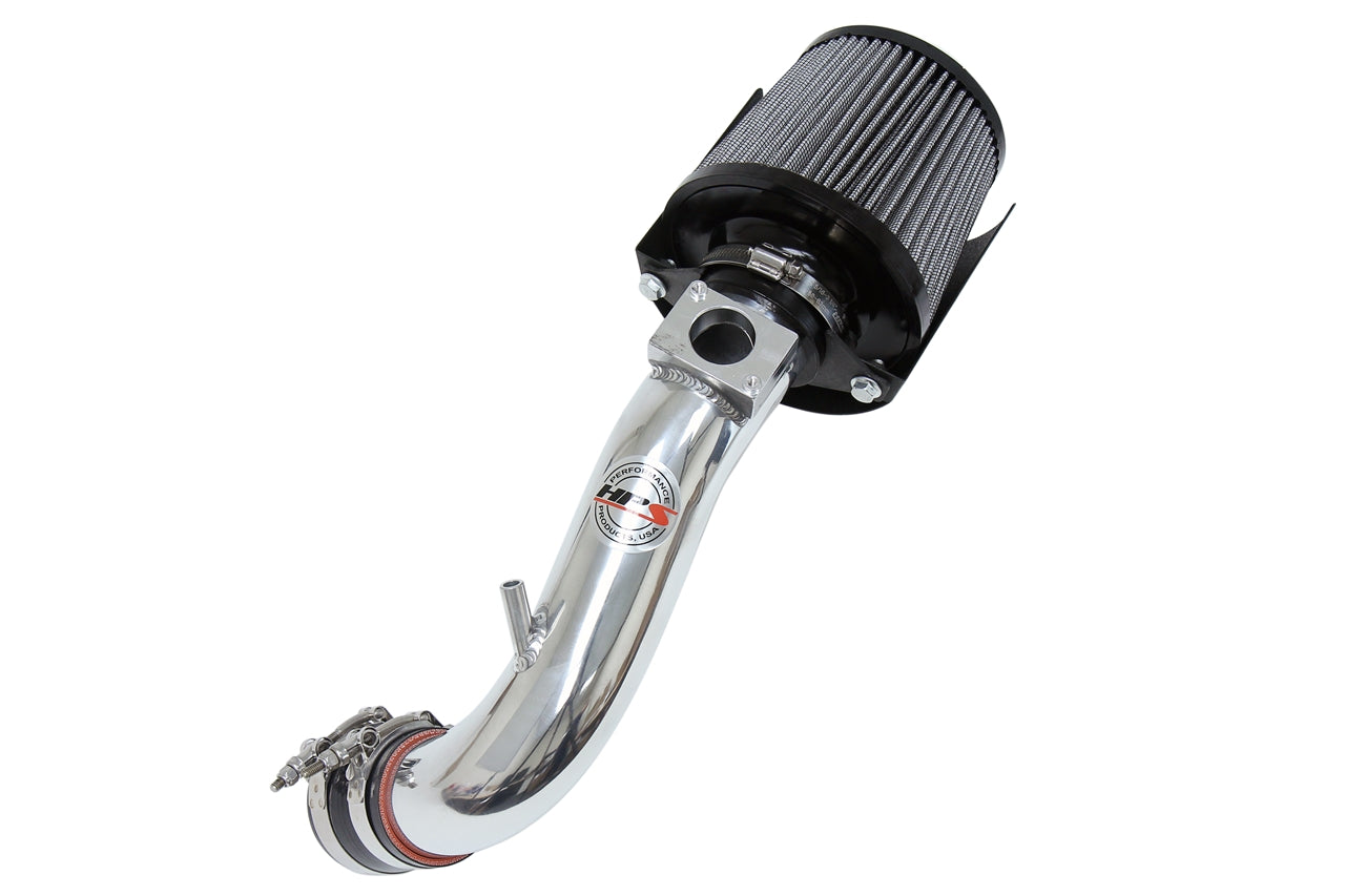 HPS Performance Air Intake Kit With Heat Shield 827-162P Polished - 827-162P