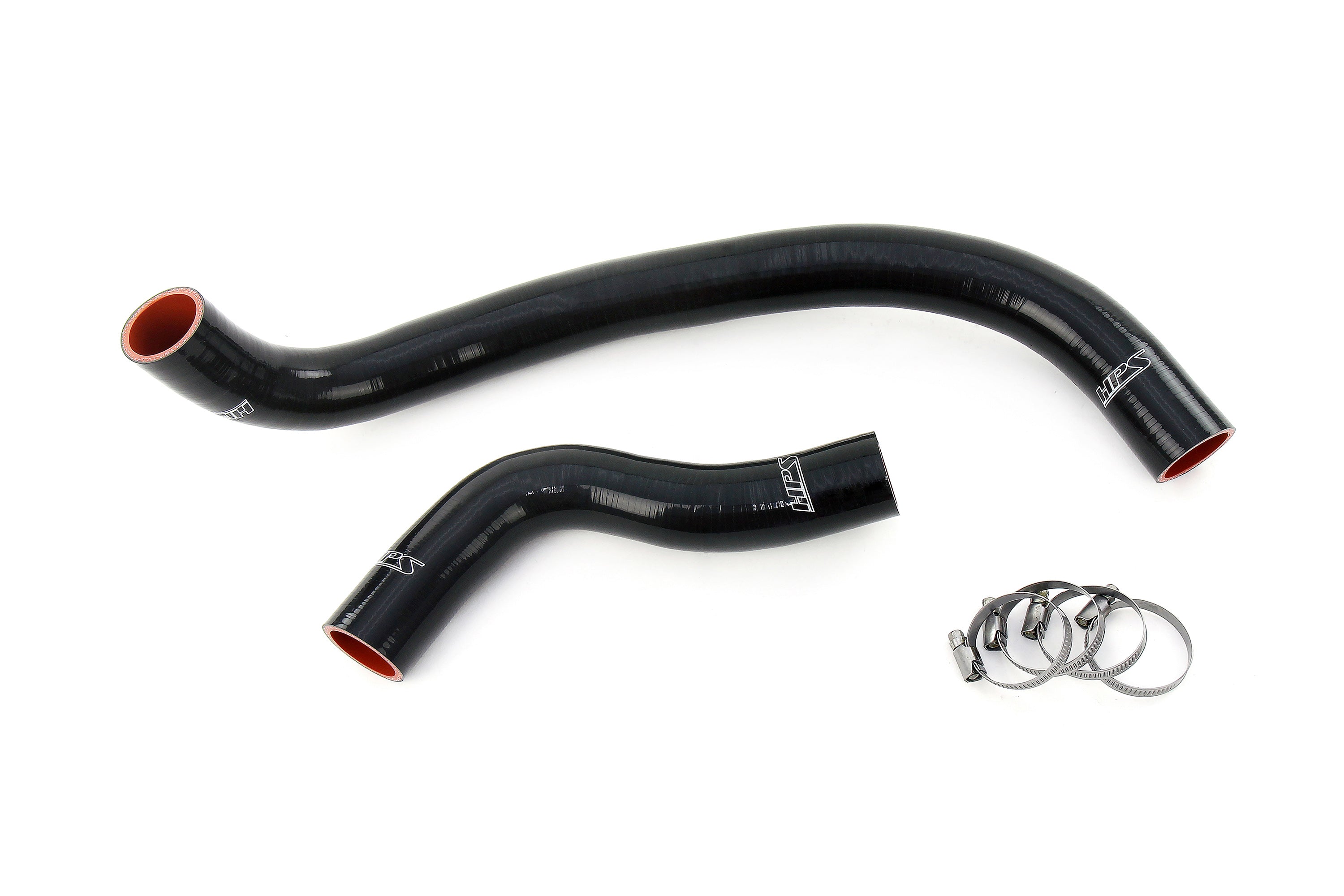 HPS Performance Hps Silicone Radiator Coolant Hose Kit 57 2096 Blk Black - 57-2096-BLK
