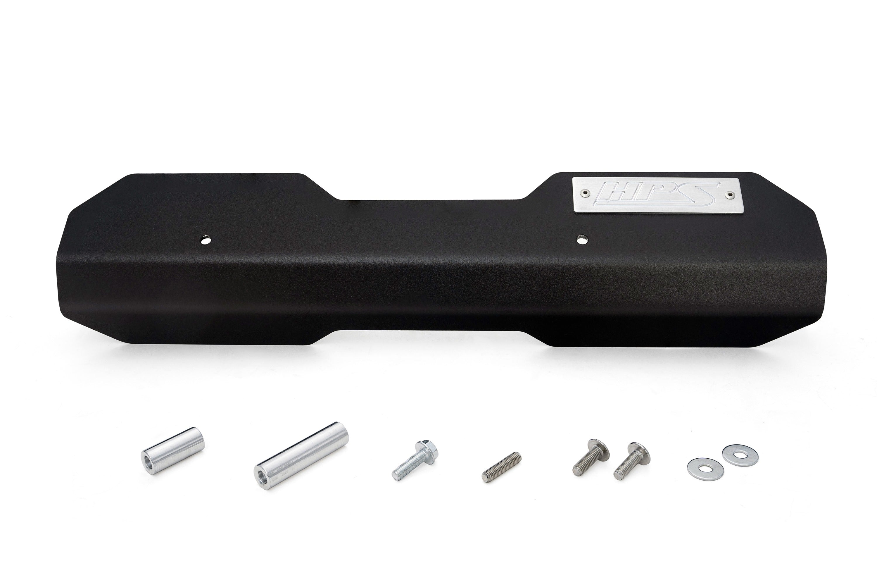 HPS Performance Hps Aluminum Belt Cover 71 100 Wb, Black - 71-100WB