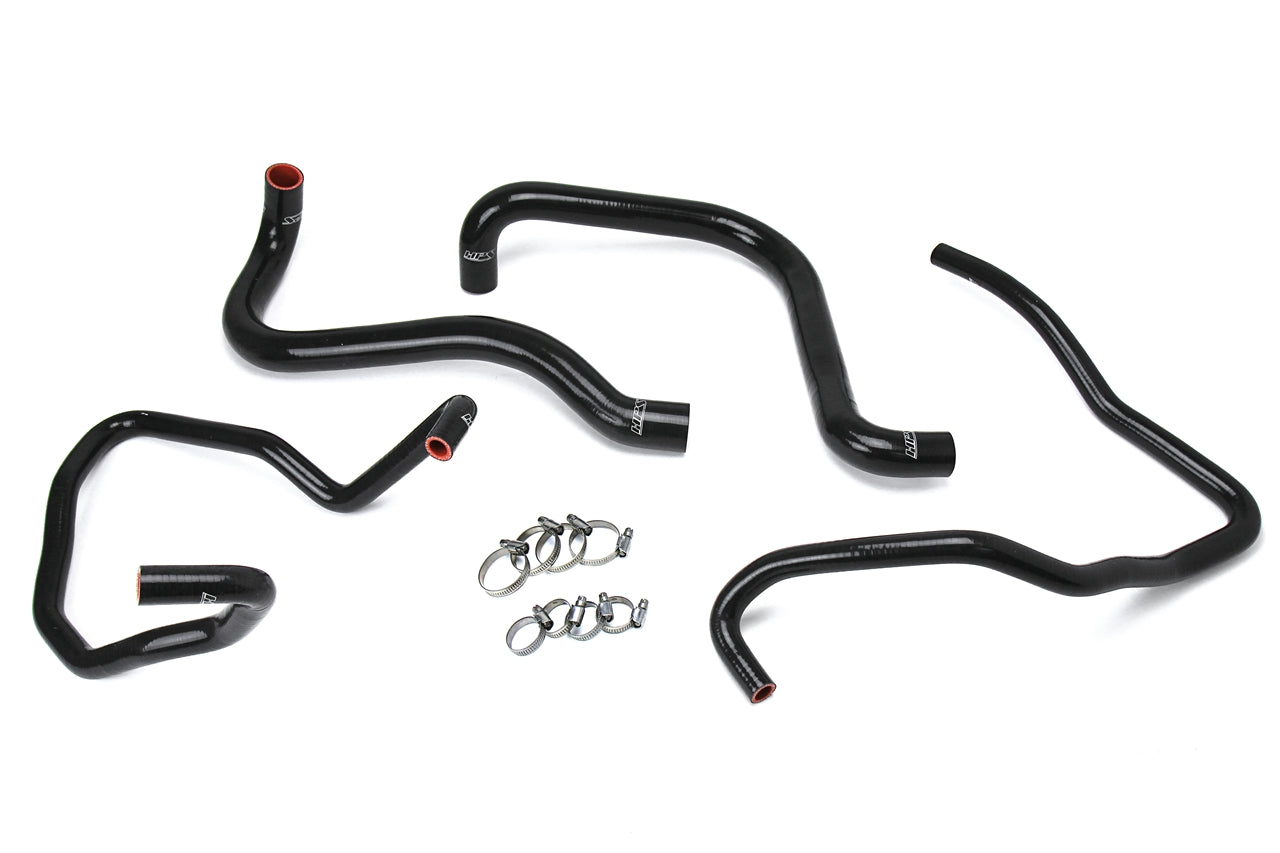 HPS Performance Hps Silicone Radiator And Heater Coolant Hose Kit 57 1589 Blk Black - 57-1589-BLK