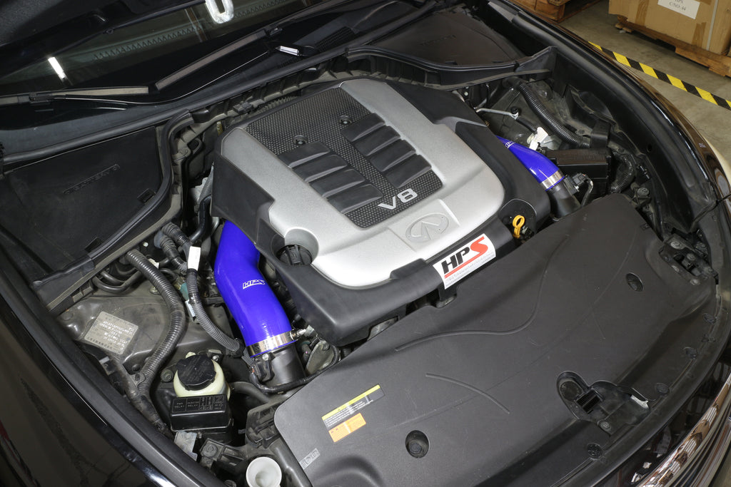 HPS Performance Hps Silicone Air Intake Kit 57 1517 Blue Blue - 57-1517-BLUE