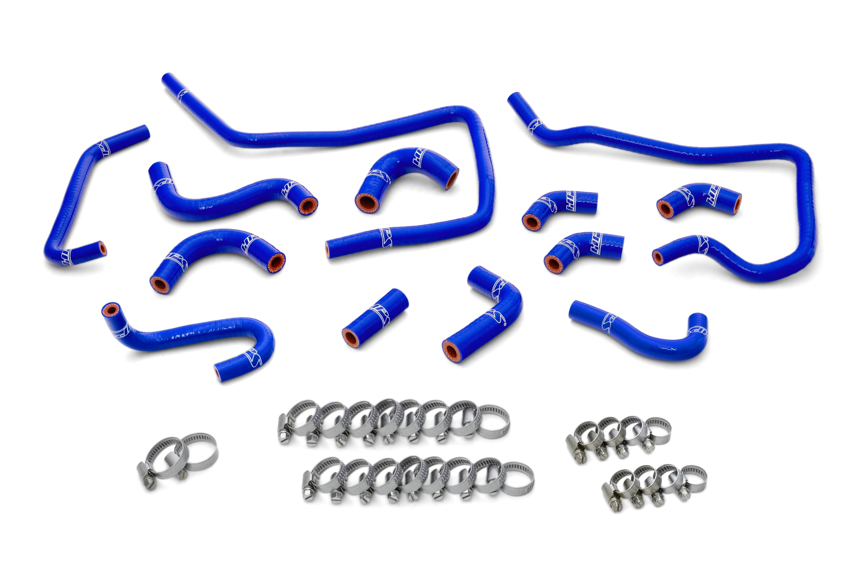 HPS Performance Hps Silicone Ancillary Coolant Hose Kit 57 1805 Blue Blue - 57-1805-BLUE