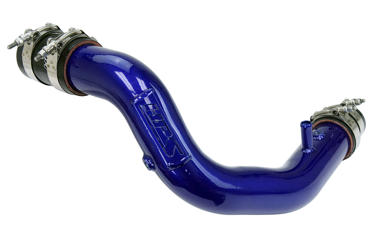 HPS Performance Hot Side Charge Pipe Kit 17-122BL Blue - 17-122BL
