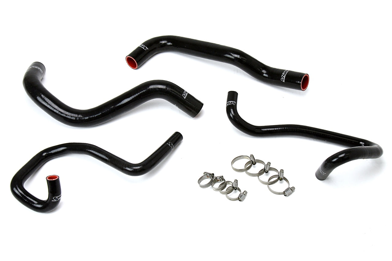 HPS Performance Hps Silicone Radiator And Heater Coolant Hose Kit 57 1640 Blk Black - 57-1640-BLK