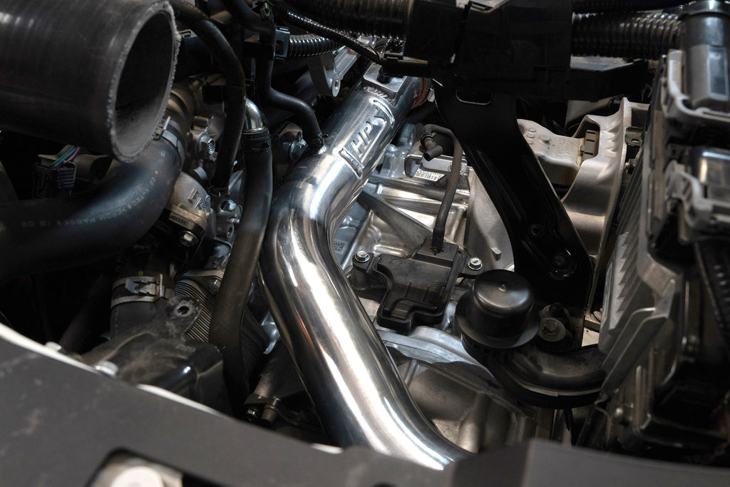 HPS Performance Upper Cold Side Charge Pipe Kit 17-124BL Blue - 17-124BL