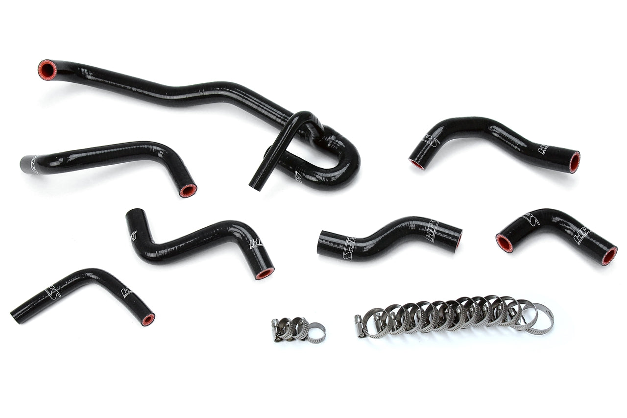 HPS Performance Hps Silicone Heater Coolant Hose Kit 57 1766 Blk Black - 57-1766-BLK