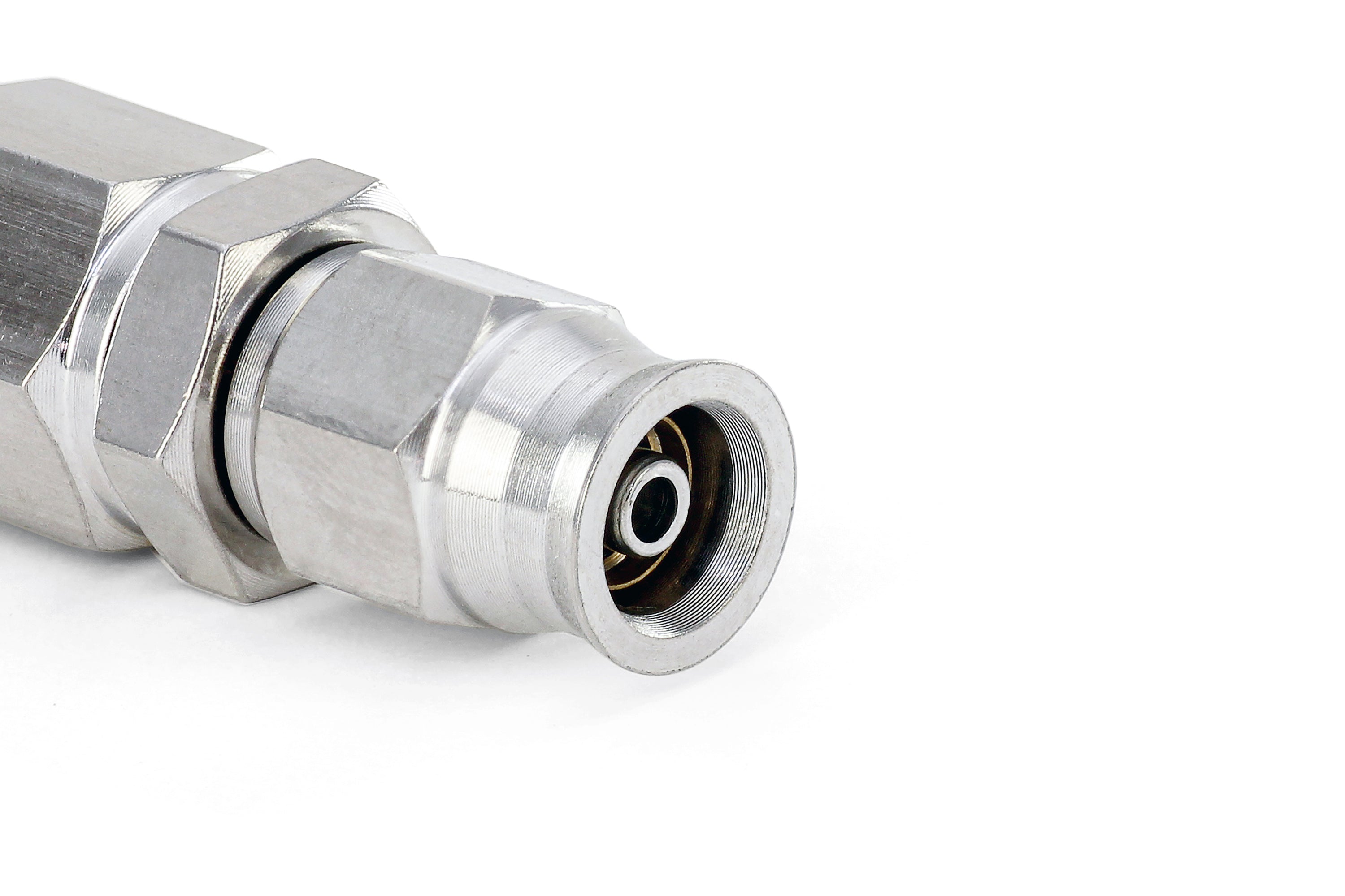 HPS Performance 350 Series AN -3 Push-On Straight Hose End 350-0003SS